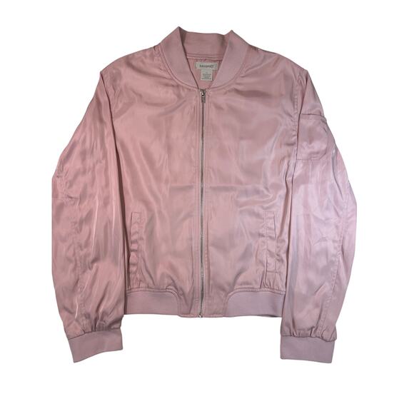 Passport Women's Bomber Jacket XL Light Pink Vintage 70's 80s Retro‎ Athleisure - Picture 1 of 8